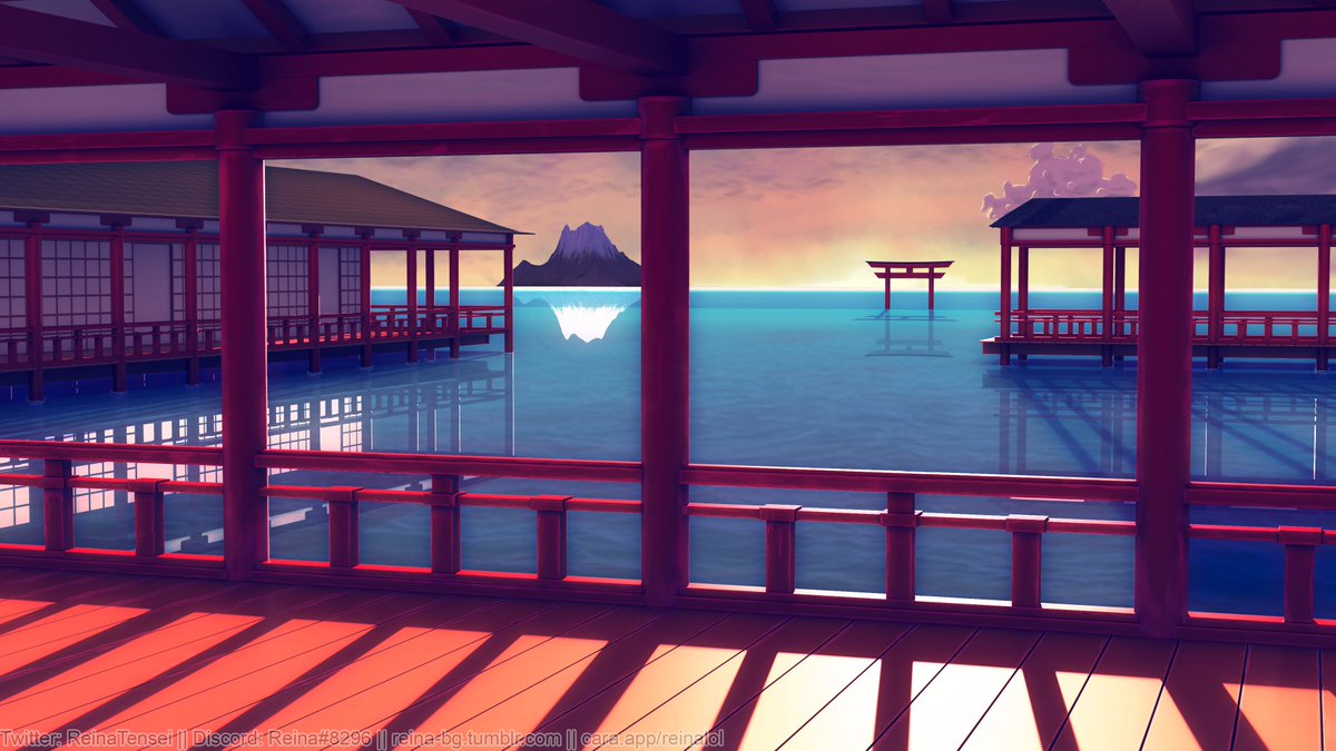 Island of Ryuki for <a href="/team_jpde/">Team JPDE</a> 

#blender3D #background #visualnovel