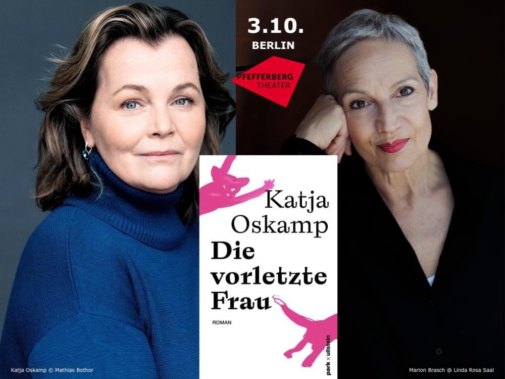 <a href="/LiteraturLIVE/">Literatur LIVE</a> @katjaoskamp im Gespräch mit <a href="/marionbrasch/">Marion Brasch</a> im @pfefferbergtheater