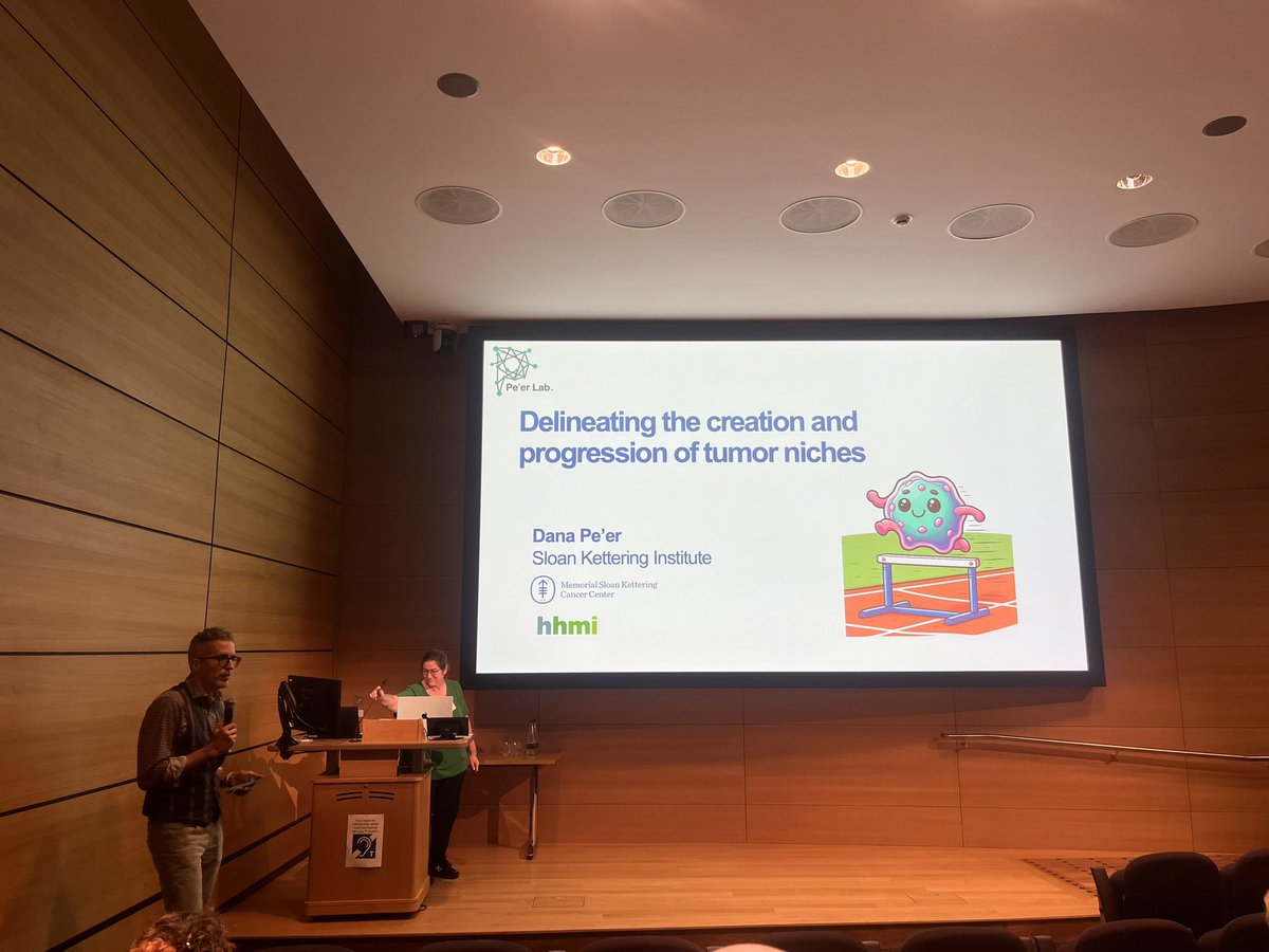 Remarkable and brilliant talk from <a href="/dana_peer/">dana_peer</a> <a href="/MSKCancerCenter/">Memorial Sloan Kettering Cancer Center</a> before concluding these 3 days together at the #EMBOcancerBio2024 <a href="/EMBO/">EMBO</a>.
Great opportunity to catch up with such great speakers.