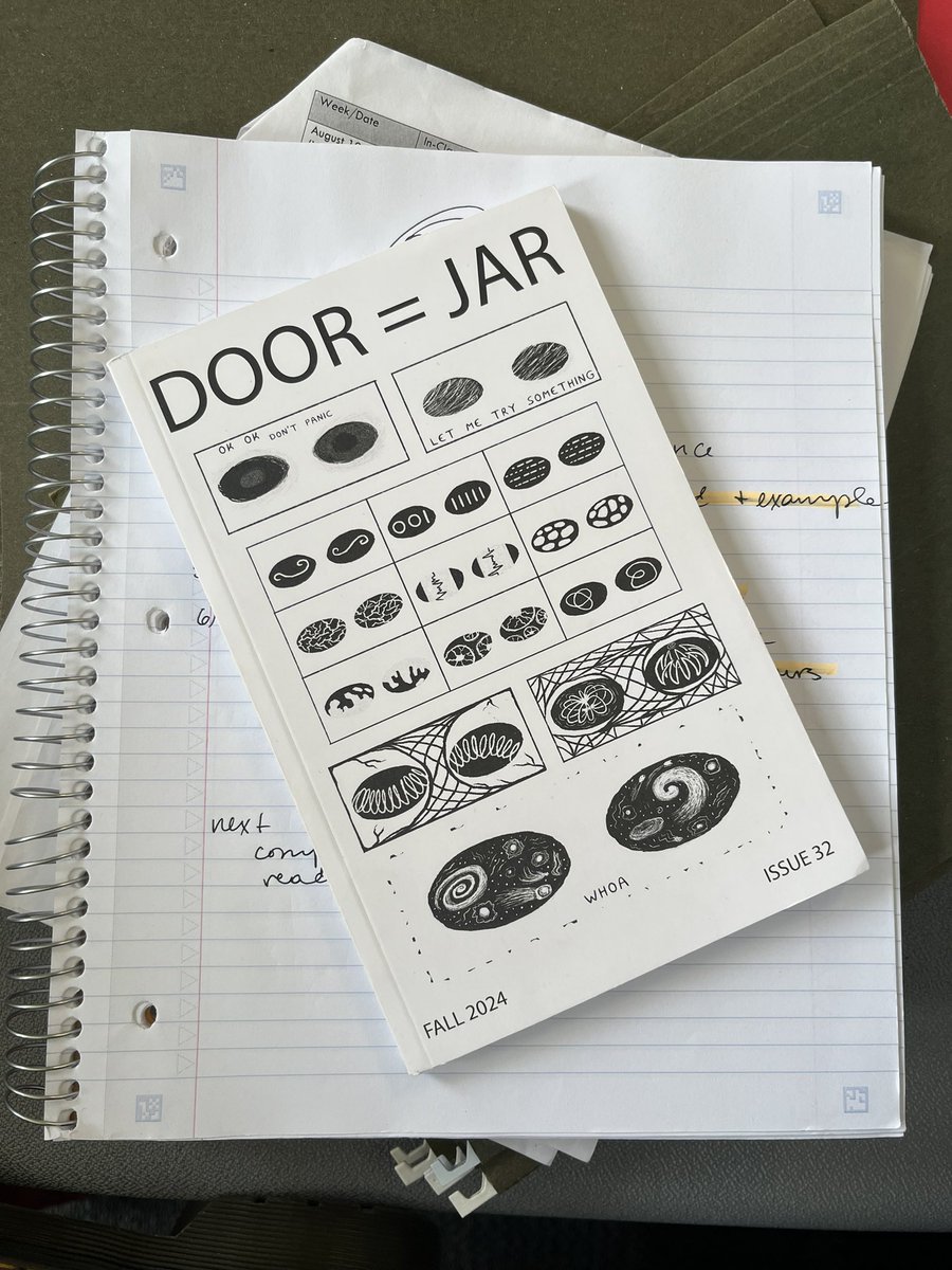 So happy that my flash piece is out today in <a href="/DoorIsAJarMag/">Door Is A Jar Literary Magazine</a> !!! I’m so fortunate to be included with such great writers, especially my friend @AlexGurtis ✨ You can order online or get it in stores. To my fellow St. Louisians, you can find at the Ladue Barnes &amp; Nobel!