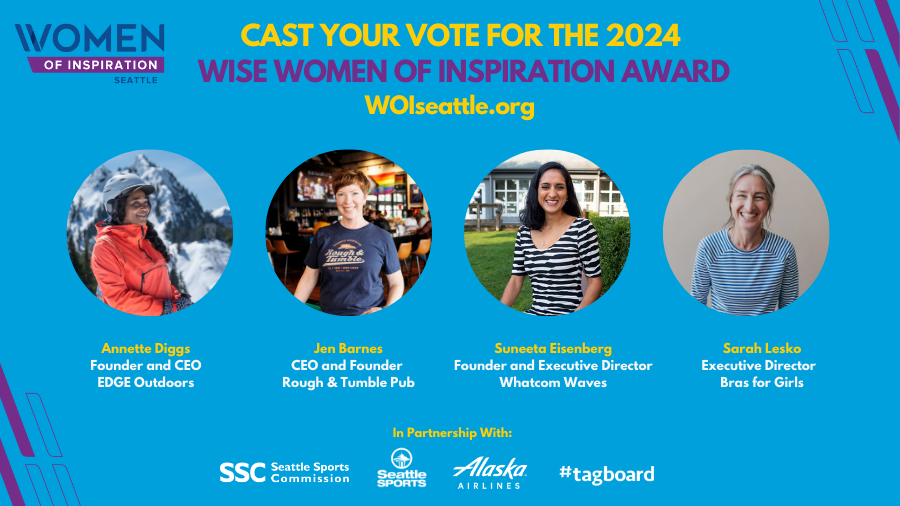 🎉 Meet our 2024 Women of Inspiration finalists!  See #LinkInBio and vote now to honor these incredible leaders in sports &amp; events. 

Voting ends Sept 20! 

#WISESeattle #WomenOfInspiration #CastYourVote