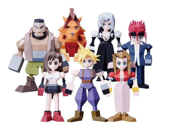 Wario64's tweet image. Final Fantasy VII Polygon Figure Vol. 2 Box of 8 Random Figures up for preorder at BBTS ($63.99) bit.ly/4cPbKxJ  

Vol. 1 bit.ly/47gRhAH