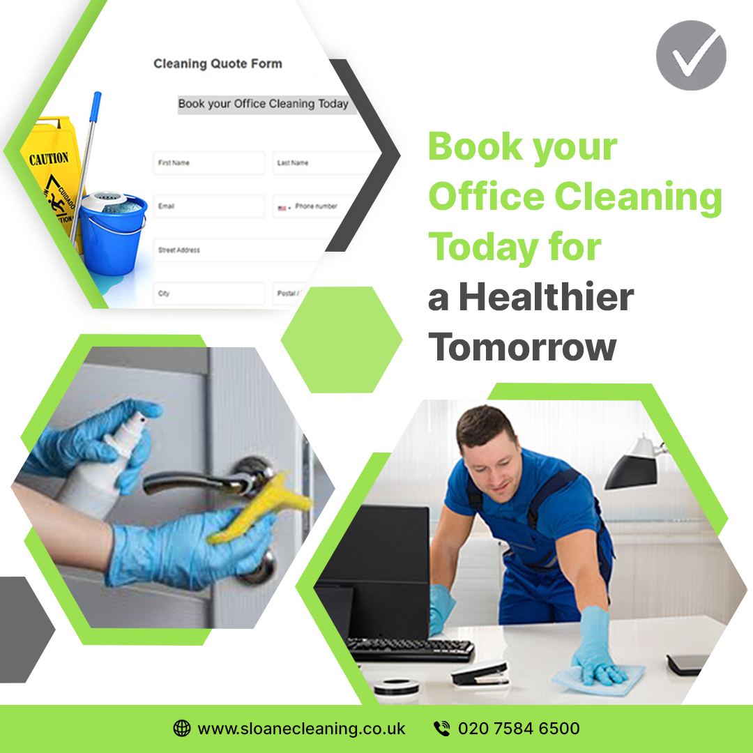 SCleaningUK's tweet image. Fight  the office germ war! ⚔️ Sloane Cleaning provides      comprehensive disinfection services, leaving your workspace sparkling  clean. 
Keep your team safe! Get a free quote today sloanecleaning.co.uk/contact/ 💪 #OfficeHygiene #CompleteClean #London