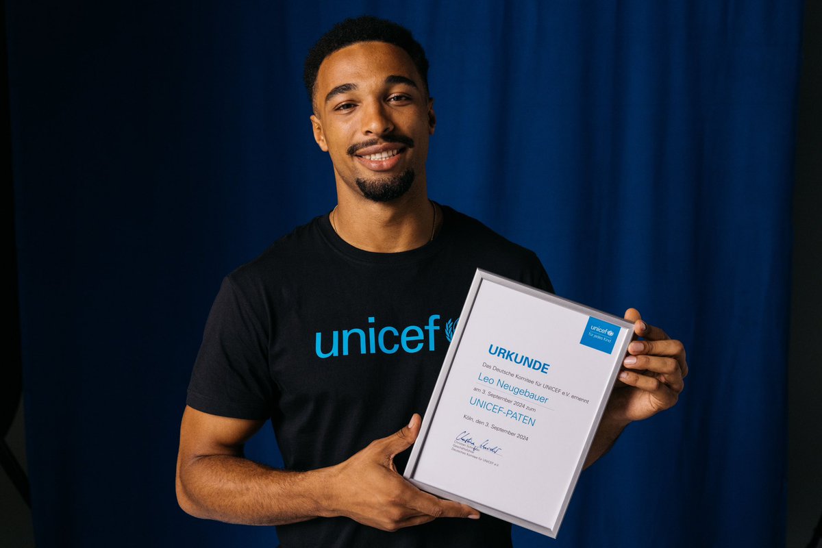 Claudia berger (@claudi__1) on Twitter photo Welcome to the #teamunicef - <a href="/le0thegerman/">LeoTheGerman</a>
We are very much looking forward to working together #foreverychild. Welcome to the #teamunicef - <a href="/le0thegerman/">LeoTheGerman</a>
We are very much looking forward to working together #foreverychild.
