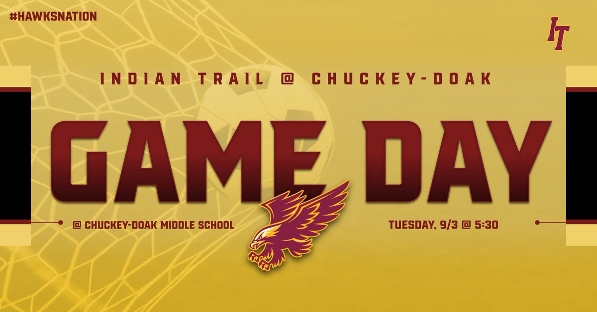 #ITMSHawksVolleyball and #ITMSHawksSoccer hit the road today. Good luck to both teams!!!