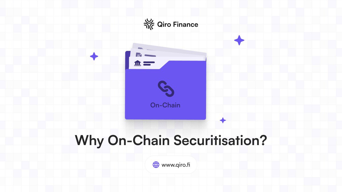 Qiro_Finance's tweet image. Securitization is a huge market currently sized at $12.5T. It impacts the interest rates we pay for car, home loans, and credit cards in everyday life. 

Qiro Finance aims to bring this market on-chain to improve it. Here is the thread below about the same.

#Securitization…