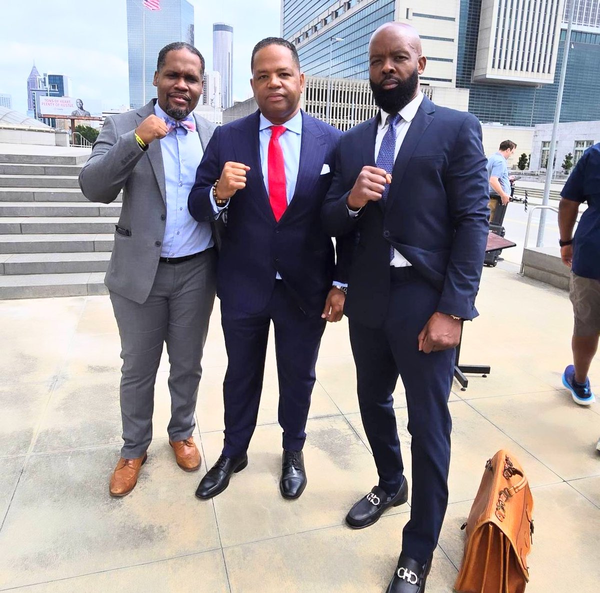 AttorneyGriggs's tweet photo. ATLANTA — A federal judge has ordered the campaign of former President Donald Trump to stop using a song by music legend #IssacHayes at events. @IsaacHayes3 @jameslwalkeresq https://t.co/CRIn2ZiOUL
