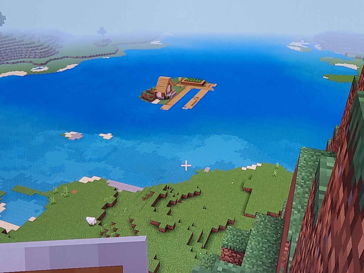 minecraft_coro's tweet image. 🆕️マイクラ107日目😲
村？
村か？
一軒しかないやん！

いや、半分無いやん！
んで、村人おるんかい！！
しかも子供ですやん！！！
どうやって生まれたん(^_^;)
#マインクラフト
#マイクラ統合版
#バグ