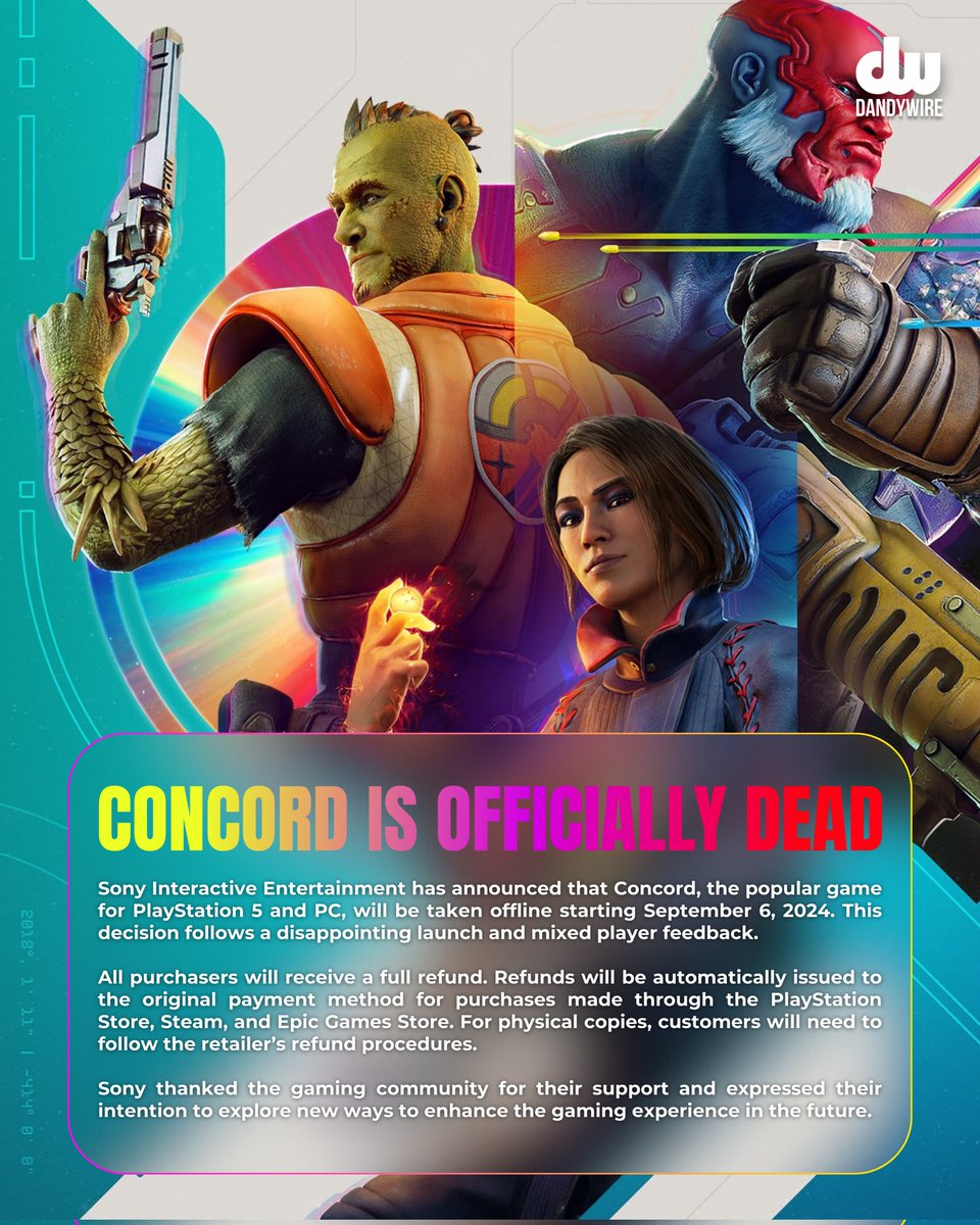 dandywire's tweet image. Guess I have to change my profile picture now.

#Concord #PlayStation #PS5