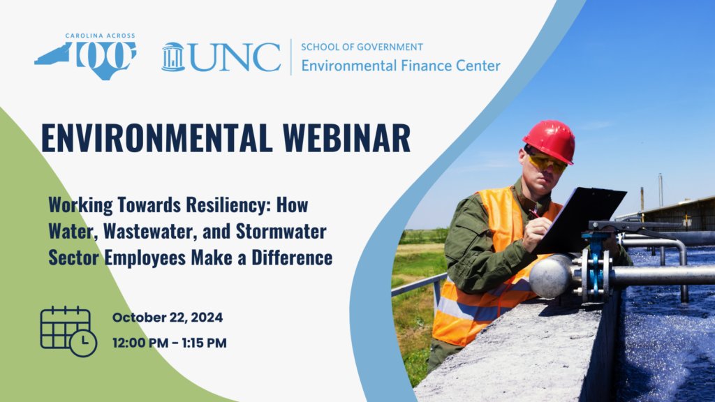 Communities across NC face challenges related to their infrastructure, job shortages, &amp; climate change.

Next month, join <a href="/ncIMPACTsog/">ncIMPACT Initiative</a> &amp; the UNC EFC for a FREE webinar to learn about how solutions to these challenges are connected, &amp; how to access them:

reg.learningstream.com/view/cal4a.asp…