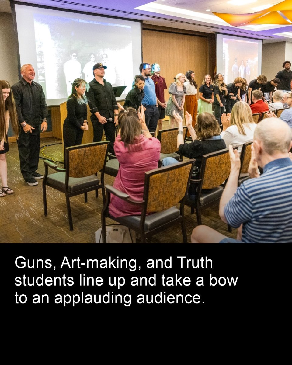 ASU Foundation (@asufoundation) on Twitter photo .<a href="/ASU/">Arizona State University</a> students hosted an intergenerational storytelling event about the impact of gun violence on the community. Participants acted as “fourth responders,” expressing the impact of gun violence through art and dialogue. ow.ly/pI0g50SA0MI .<a href="/ASU/">Arizona State University</a> students hosted an intergenerational storytelling event about the impact of gun violence on the community. Participants acted as “fourth responders,” expressing the impact of gun violence through art and dialogue. ow.ly/pI0g50SA0MI