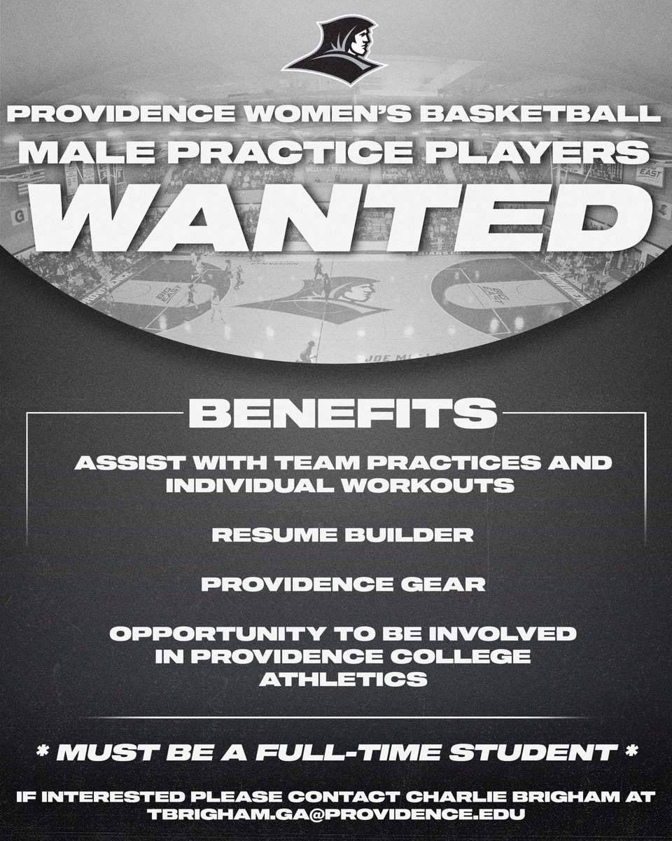 ProvidenceWBB's tweet photo. ‼️‼️‼️ WANTED ‼️‼️‼️ https://t.co/kWHSSYyGic