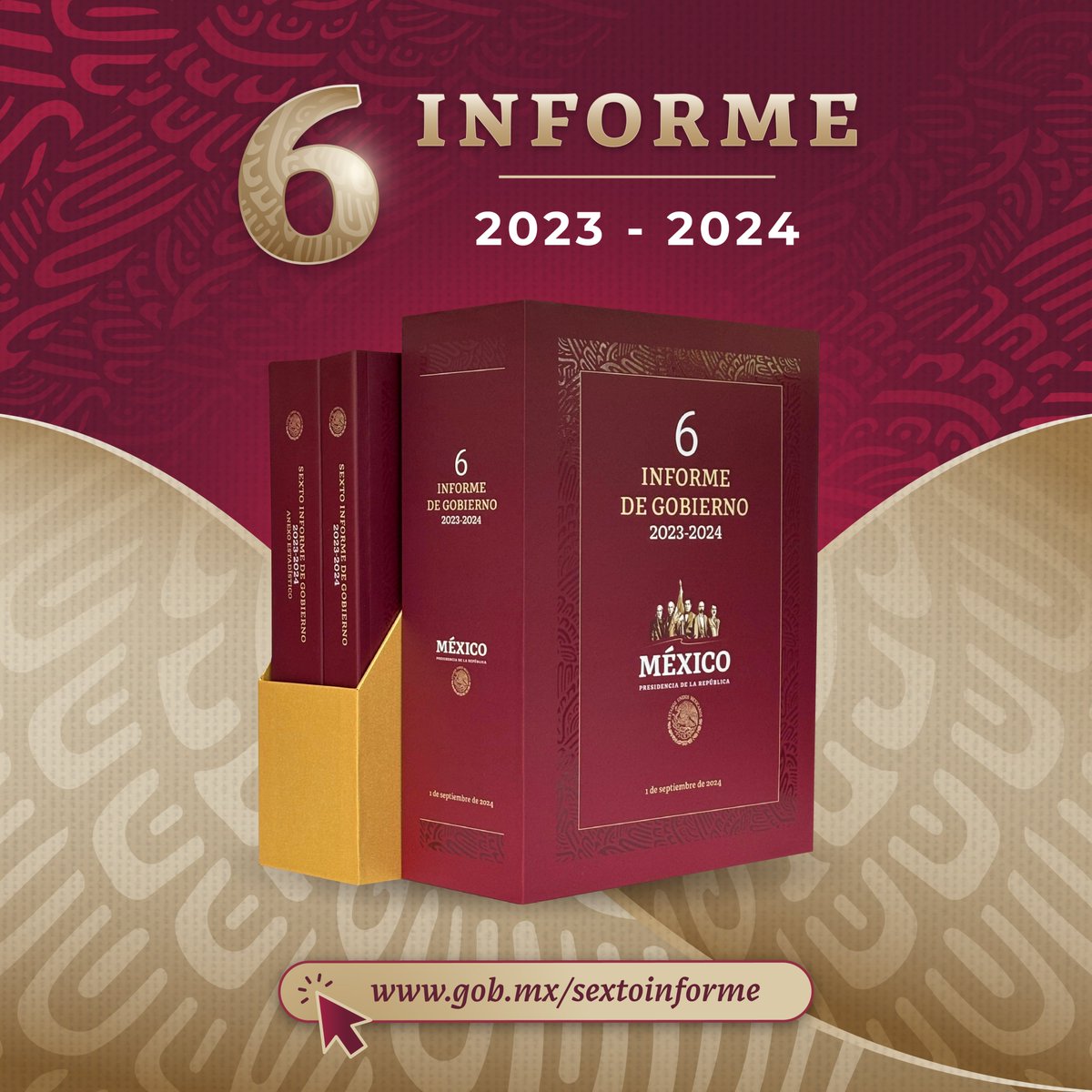 #6Informe
#LoHicimosEntreTodos
📷 gob.mx/sextoinforme