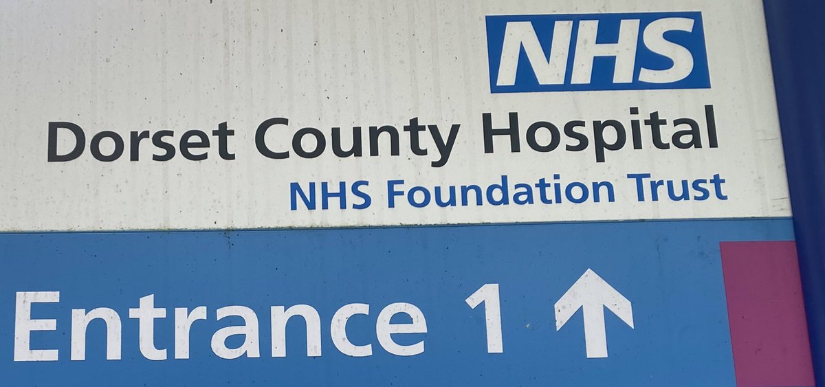My first day at Dorset County Hospital as Head of Occupational Therapy. #teamdch