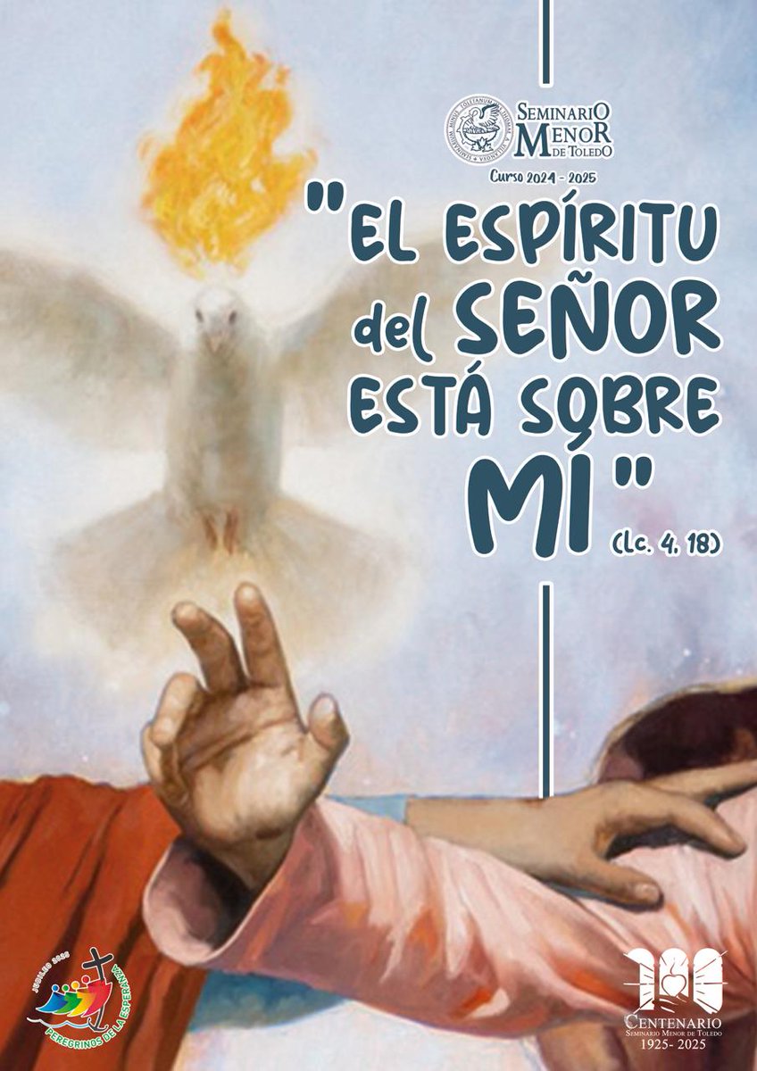 Imagen, lema e itinerario espiritual Curso 2024/2025 #SeminarioMenor #Toledo 
👇
seminariomenortoledo.es/itinerario-esp… <a href="/architoledo/">Archidiócesis de Toledo</a> <a href="/delfamiliatoled/">Deleg Familia y Vida Toledo</a> <a href="/DiocesanosToled/">FUNDACIÓN ARZOBISPO RODRÍGUEZ PLAZA</a> <a href="/caritasto/">Cáritas  Toledo</a> <a href="/MisionesToledo/">Misiones Toledo</a> <a href="/DelegacionHHYCC/">Delegación de Hermandades Archidiócesis de Toledo</a> <a href="/CatequesisToled/">Deleg Catequesis</a> <a href="/sepaju/">Sepaju Toledo</a> <a href="/DEspiritualTo/">Delegación de Espiritualidad de Toledo</a> <a href="/postoladoseglar/">Deleg. Apost. Seglar</a> <a href="/CuidadoDLCreac/">cuidadodelacreacion</a>
