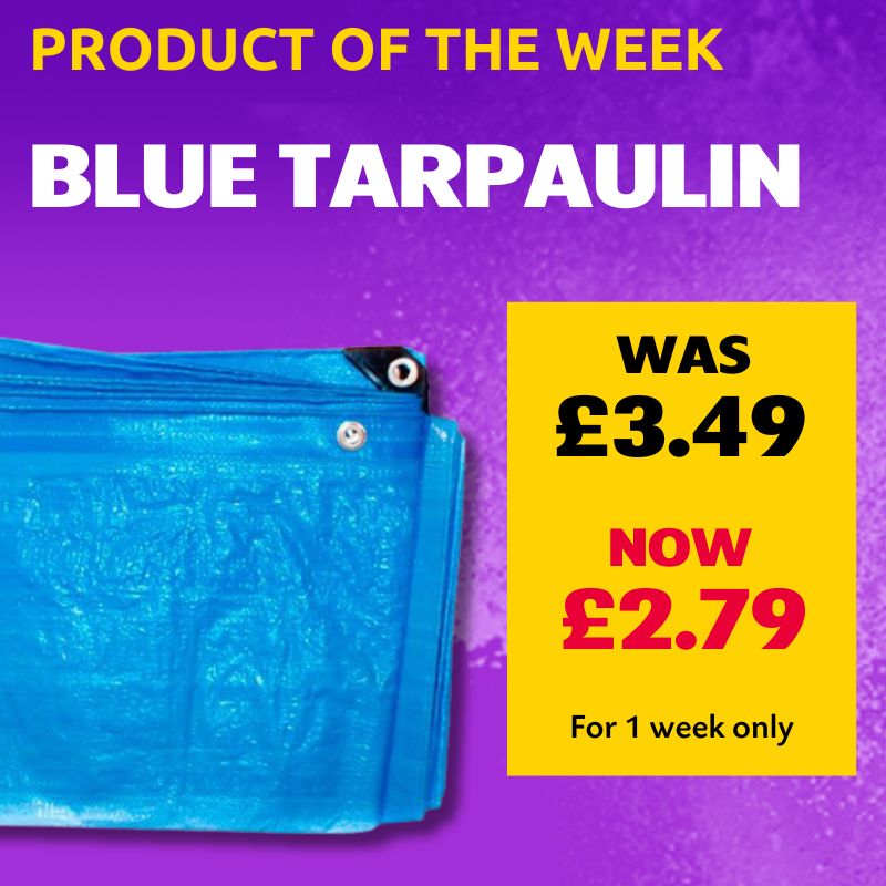 diydirectcom's tweet image. These lightweight and easy to handle covers are widely used as a temporary #waterproof cover for many applications including party #canopies, #logstore covers, #building site covers and #winter grit and salt stack covers. Now £2.79 for 1 week. buff.ly/4ecd1QH