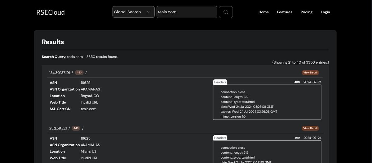 Rsecloud's tweet image. 🚀 It's here! Our Global Search Feature is live with ASN Details, Web Titles, SSL Certs, and more. Bug hunters, red teamers, and security researchers can now uncover insights faster than ever. Dive in! rsecloud.com
#bugbountytips #CloudSecurity