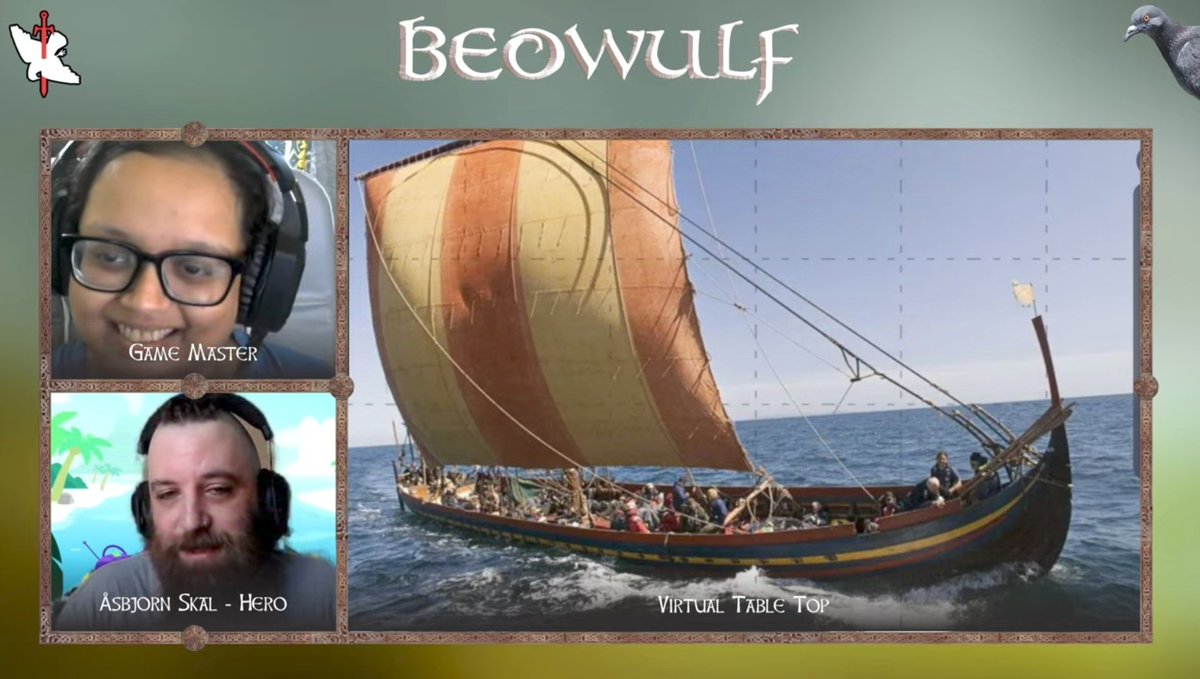 The start of a hero's quest, a monstrous encounter, and a test of faith and strength - watch our first chapter of #Beowulf #5e #DnDuet here: 

youtube.com/live/qaDM5PTVW…