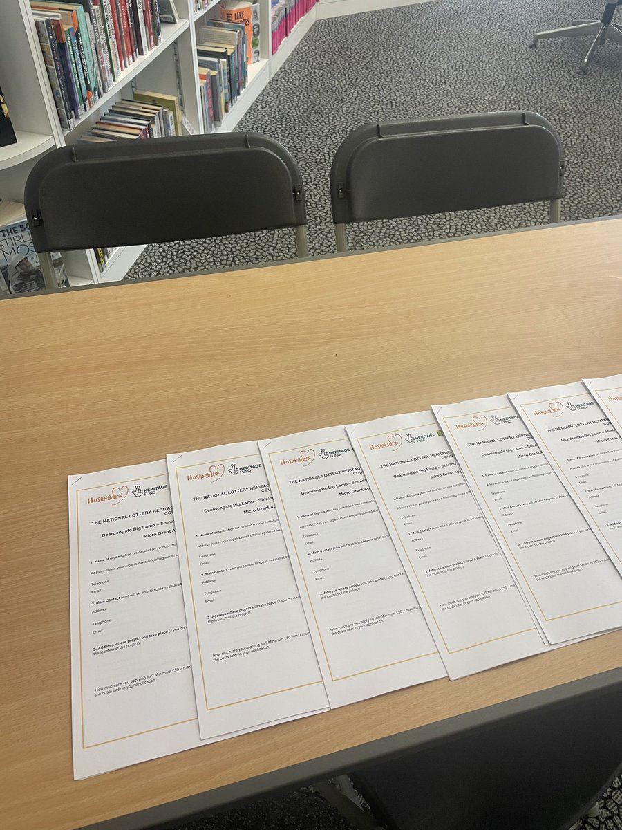 Today we’re at Hassy Library to discuss micro-grants📚 

⏰ We’ll also be here this Saturday from 11am - 1pm. 

Micro - grants offer support to fund community events and more! Grants of up to £3000 💸