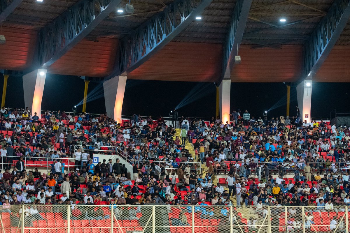 BhanuAh06789413's tweet photo. Thank you, Hyderabad! 🏟️

Your energy fueled the Blue Tigers tonight. 💙🇮🇳 

Let's keep the passion alive! 

#INDMRI #IntercontinentalCup24 #IndianFootball https://t.co/noX3PpmLp3