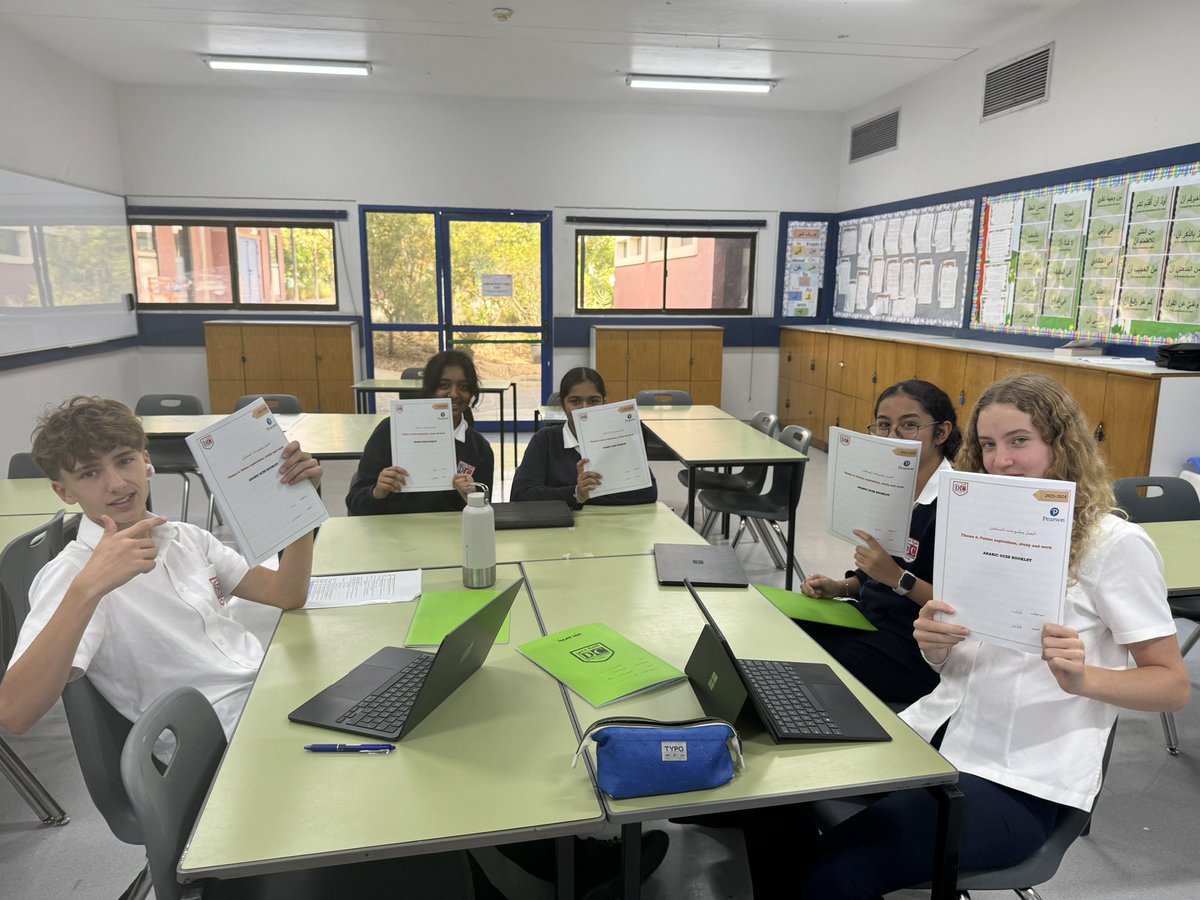 DC Arabic (@dcol_arabic) on Twitter photo <a href="/DCol_Arabic/">DC Arabic</a>
Exciting times ahead for Year 10 students eager to dive into their GCSE Arabic course! π With the right resources and dedication, mastering the language is within reach. <a href="/DubaiCollege/">@DubaiCollege</a> <a href="/DColLearning/">DC Learning & Teaching</a> #LanguageLearning <a href="/DCol_Arabic/">DC Arabic</a>
Exciting times ahead for Year 10 students eager to dive into their GCSE Arabic course! π With the right resources and dedication, mastering the language is within reach. <a href="/DubaiCollege/">@DubaiCollege</a> <a href="/DColLearning/">DC Learning & Teaching</a> #LanguageLearning