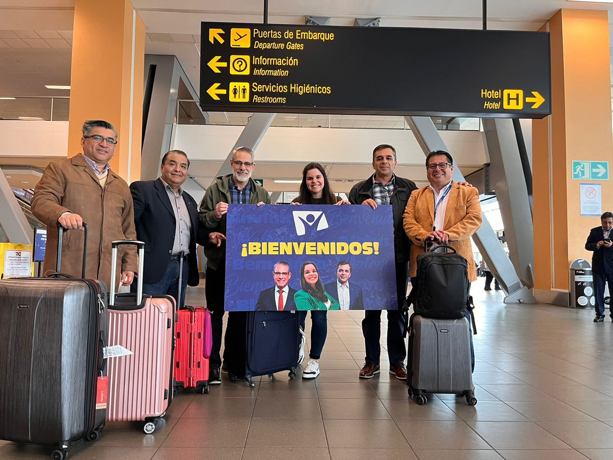 #Bienvenidos 🎉 | Director de la Red Nuevo Tiempo en Sudamérica, Pr. <a href="/antoniotostes1/">Antonio Tostes</a> llega a Perú para una visita de trabajo junto al Pr. Tomas Parra, Director de la Radio Nuevo Tiempo Sudamérica y Miguelli Simioni, Directora de la Televisión Nuevo Tiempo Sudamérica. 🇵🇪💛