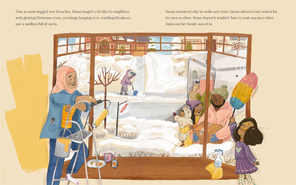 THE HOUSE WITHOUT LIGHTS by <a href="/ReemFaruqi/">Reem Faruqi - On Mat Leave; Please Read My Books!</a> &amp; Nadia Alam has a starred review and is out today! In this heartwarming holiday picture book, House misses being decorated for the winter holidays . . . but is delighted to be lit up for Eid instead. bit.ly/3Z9e4fN