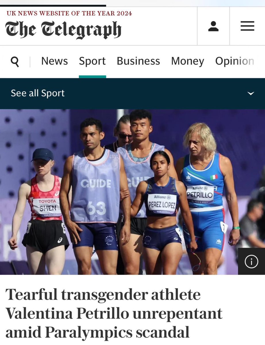 Spot the males &amp; the females? No men in women’s sport.. it’s cheating! And we can all see it..