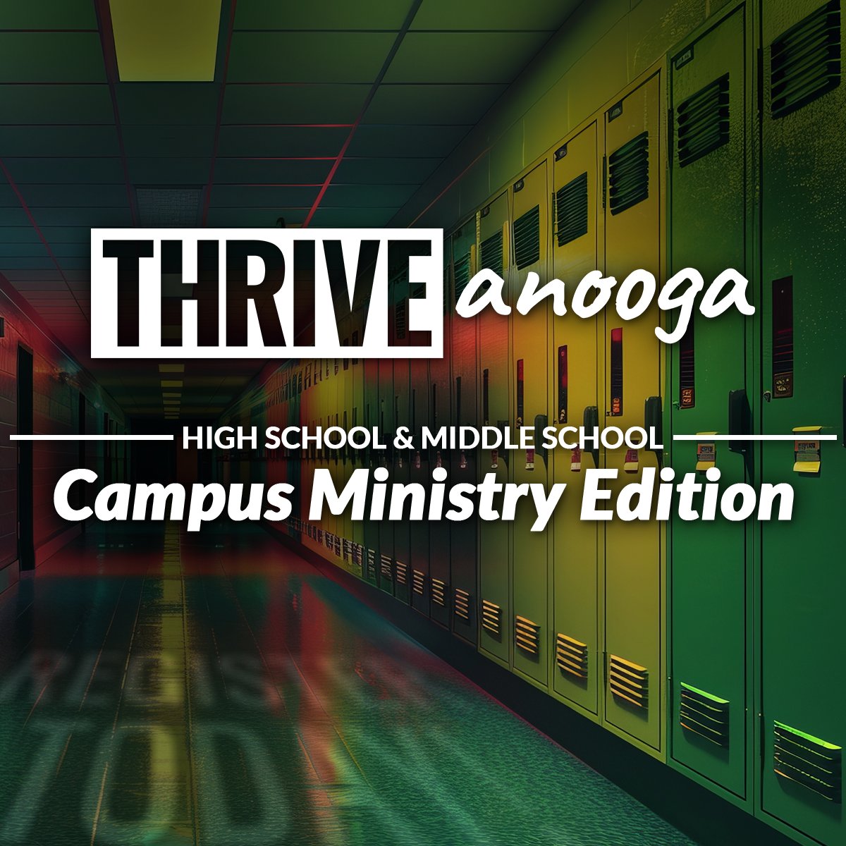 We’ve been talking about it for YEARS, but it’s finally happening…

Today we officially opened registration for the first ever Thriveanooga Campus Ministry Edition!  thriveanooga.com/campusministry

#Thriveanooga #ThriversWanted #HighSchoolCampusMinistry #CatholicCampusMinistry