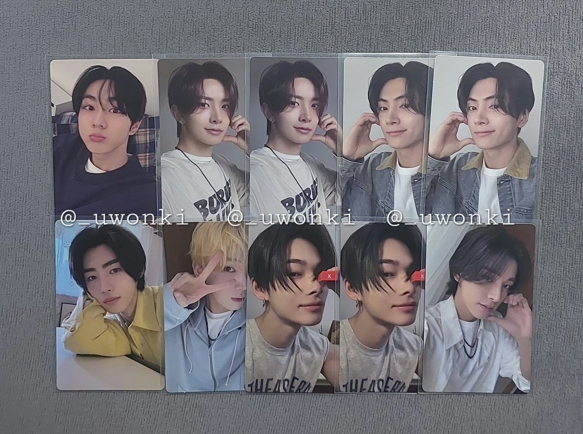 wts lfb | help rt

enhypen romance untold - weverse global engene pob

- ₱3,800 set
- ONHAND
- can look for kahati

🔖jungwon jake sunoo heeseung jay sunghoon ni-ki inceptio concessio arcanum r:u engene version