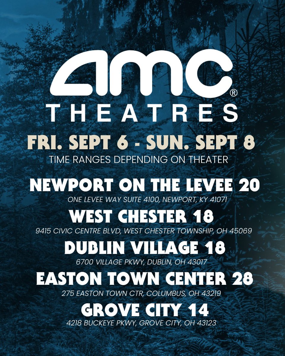 🎬 Don't miss "Wolves Against the World" screenings! 🖤 Catch 3 bone-chilling films + Q&amp;As with creators! 🗓️ 9/5-9/12 at select theaters in OH/KY. Grab your tickets now! 🎟️ #HorrorMovies #FilmScreening