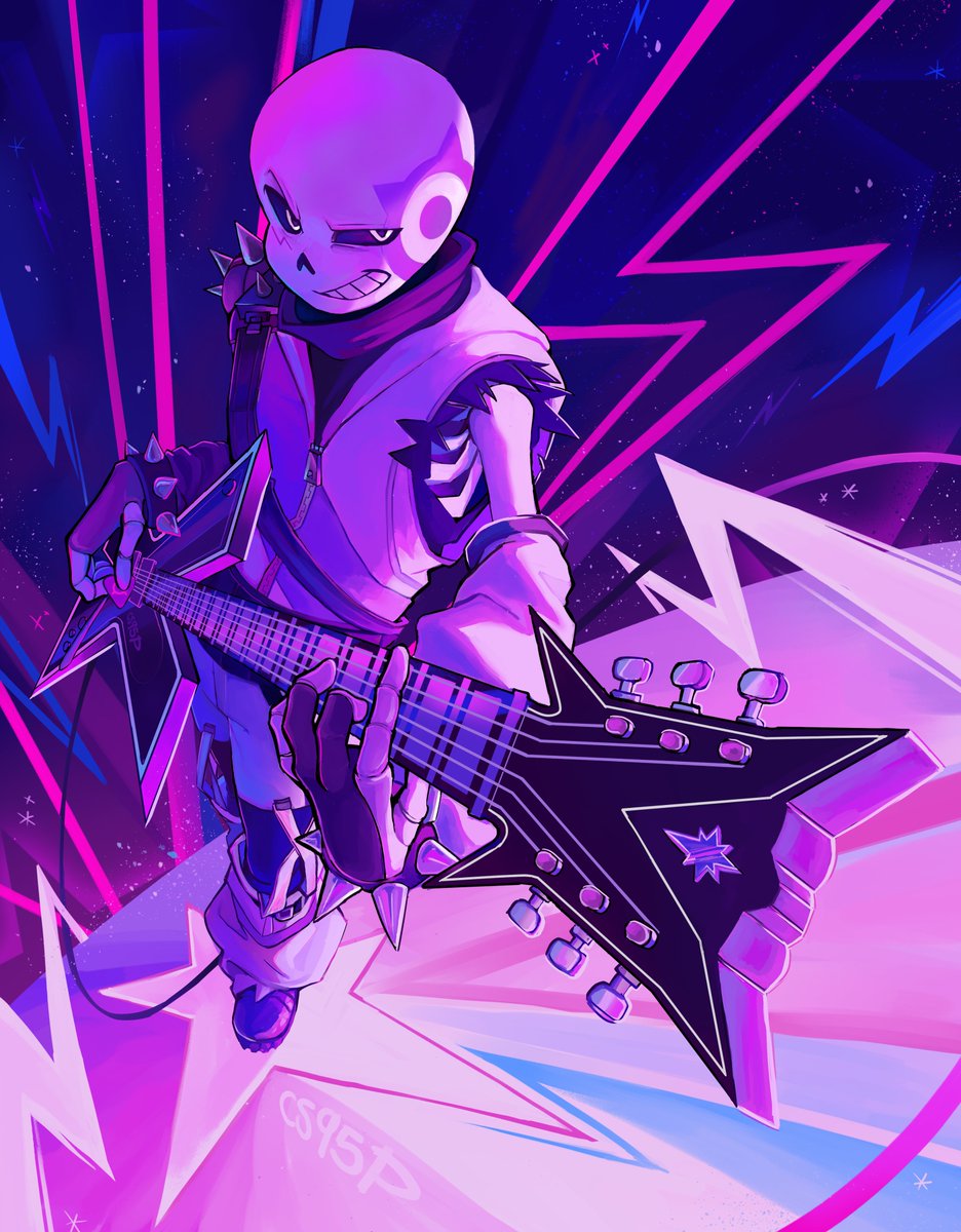 my entry for yo.honne's #dtiys on instagram, go check out the challenge. It's original post and the other entries are amazing🌟

#drawthisinyourstyle #crosssans #undertaleAU #digitalart #illustration #undertale #fanart