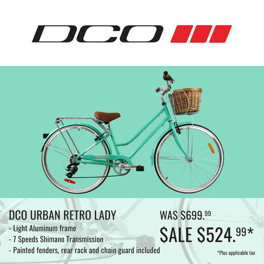 pedalinx's tweet photo. DCO Urban Lady Retro Commuter On Sale - https://t.co/WD04ncCW2c https://t.co/JCqYI4iDw1