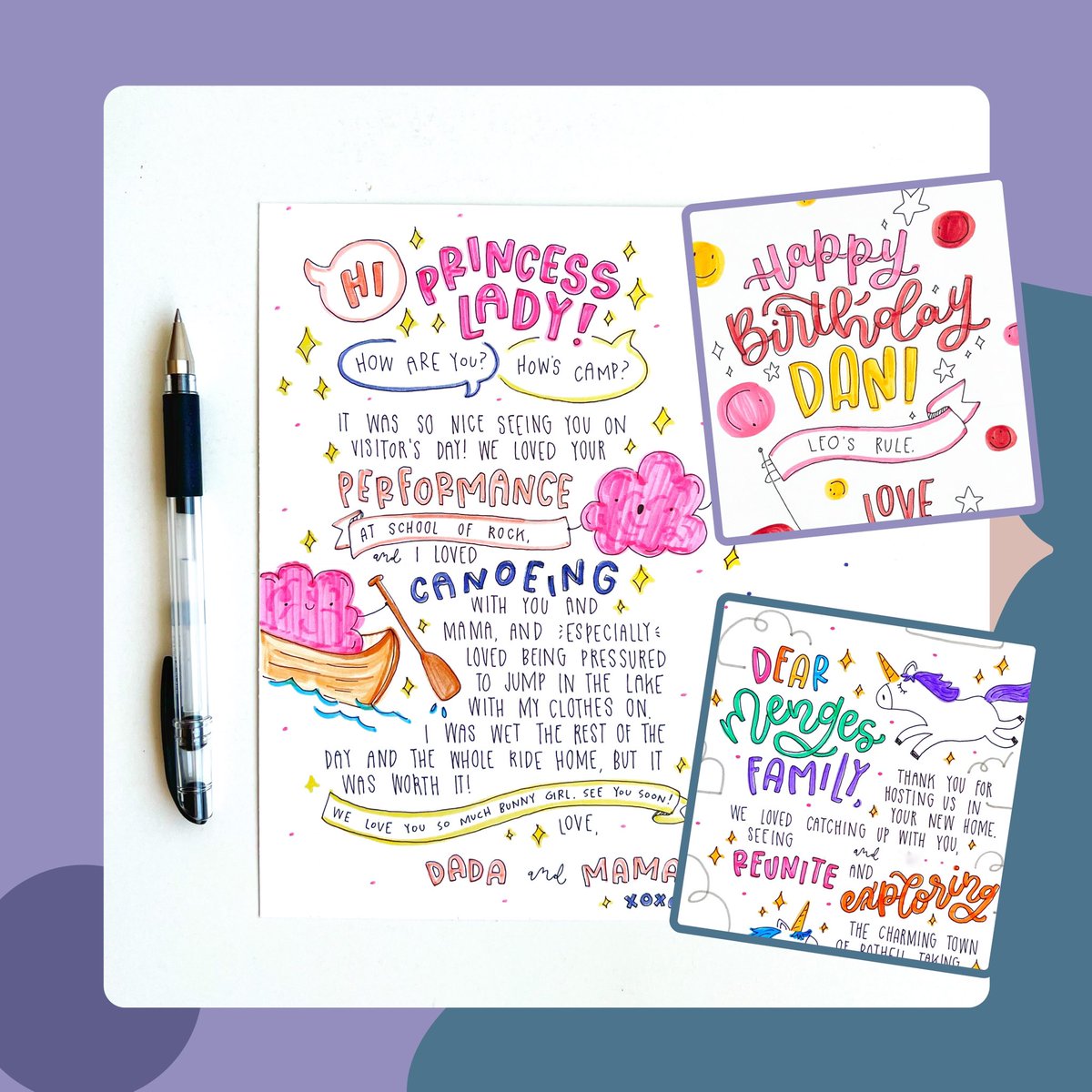 Lettering giveaway with Lettered by Logann! 🎉 Enter now: instagram.com/p/C_dYxPPJut2/… #lettering #snailmail