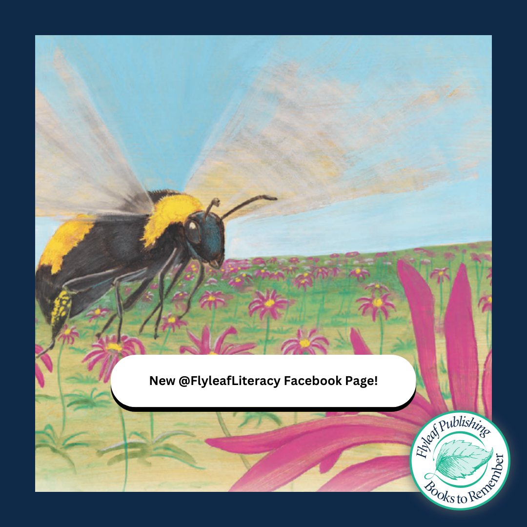 For years, we have cherished the information and milestones we have shared on our Flyleaf Publishing Facebook page, and the connections we have made there.

Today, we are excited to announce the launch of our re-envisioned Flyleaf Literacy Facebook page, where we will transition
