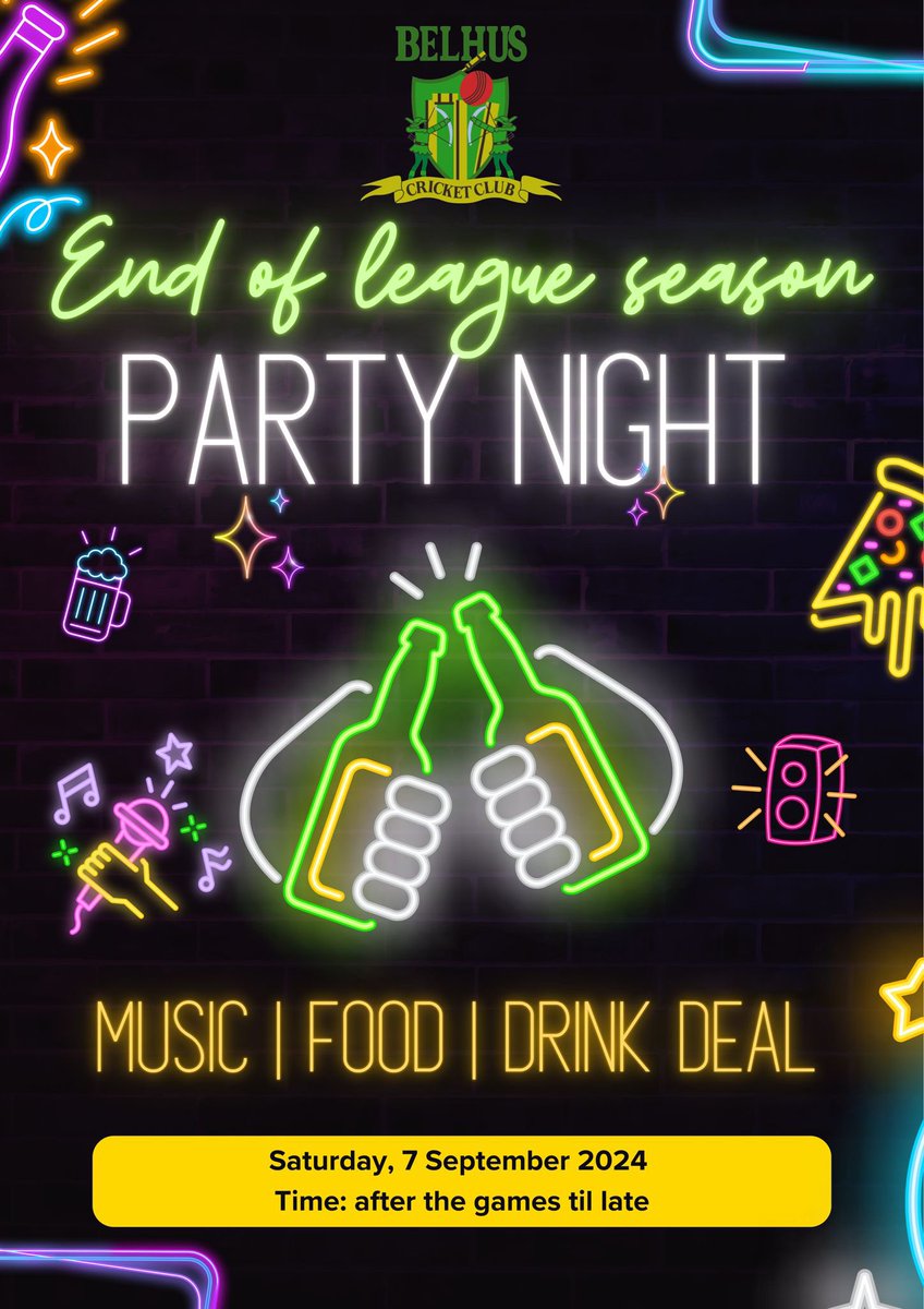 Join us for our End of League Season Party! It's going to be a night full of fun and laughter. Delicious food and a special drink deal will be available for purchase, so come hungry and thirsty! We can't wait to see you all there.