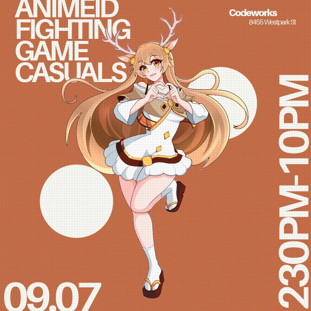 Our homies at <a href="/animeIDcon/">Anime ID</a> are hosting their first casuals event this Saturday at <a href="/CodeWorksCodes/">CodeWorks</a> 🤩

SF6 and other games will be available for play. Come lab w/ us! BYOC. Setups mega appreciated. Let’s grind 👊🏽

#boise #fgc