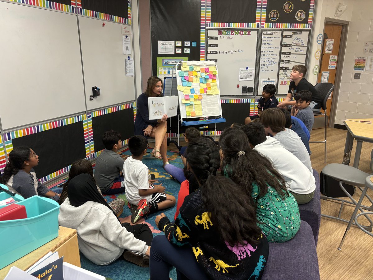 Reading about kindness with Mrs.Ryder <a href="/BarbaraRose220/">Barbara Rose Elementary School</a>