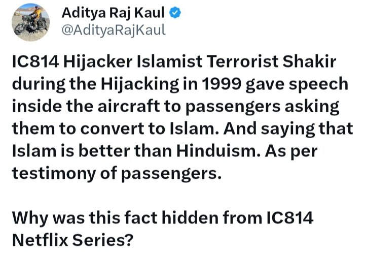 VarunKrRana's tweet photo. Because it doesn't suit their agenda. https://t.co/pjoZc5hiir