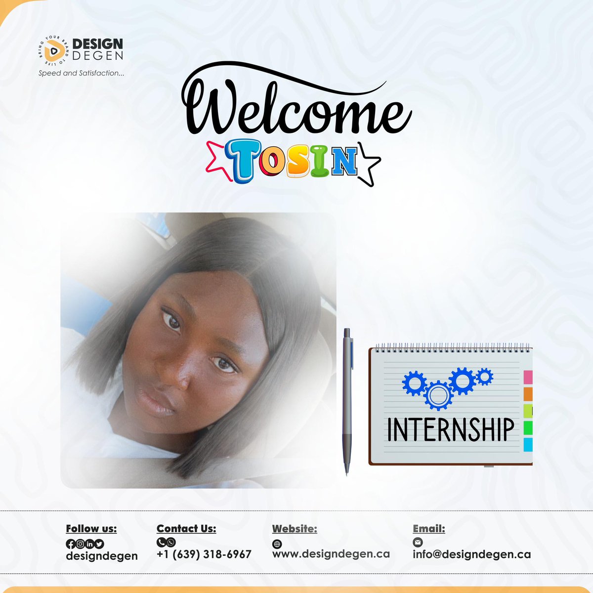 Design_Degen's tweet photo. We're thrilled to have you join us, Tosin, on this creative journey. 

Let's design something amazing together! https://t.co/LkJWxkJqt5