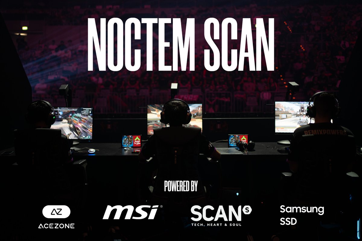 🚨Our shop on Scan is now live! 🚨

🛒Make any purchase from the legendary deals
📩Send us a DM with the order number
🦉We'll send you a Noctem jersey free of charge!

link.noctem.gg/NoctemScan