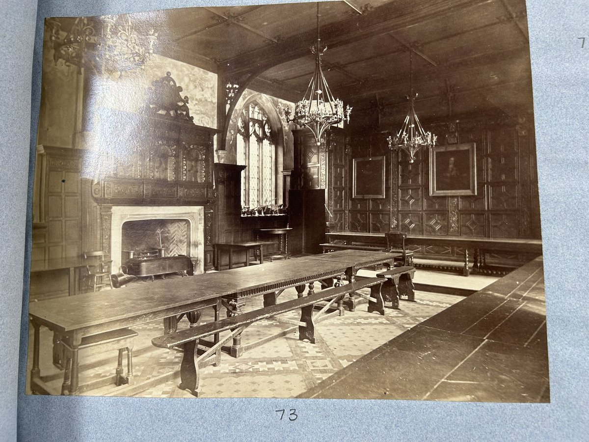 Fascinated to find these <a href="/theUL/">Cambridge University Library</a> last week - the medieval hall <a href="/pembroke1347/">Pembroke College Cambridge</a> being demolished in 1874, to make way for a monster gothic revival replacement by the Manchester architect Alfred Waterhouse.