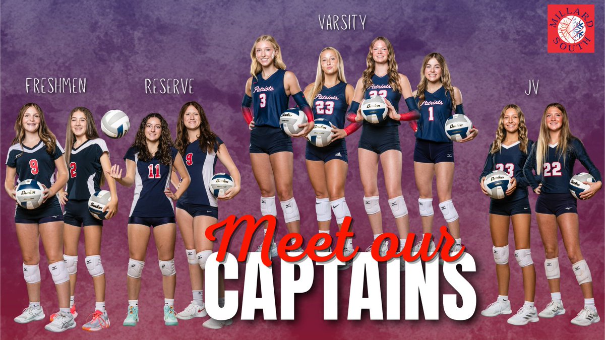 "A leader is one who knows the way, goes the way, and shows the way."

Introducing the captains for the 2024 Patriot Volleyball Season!!!