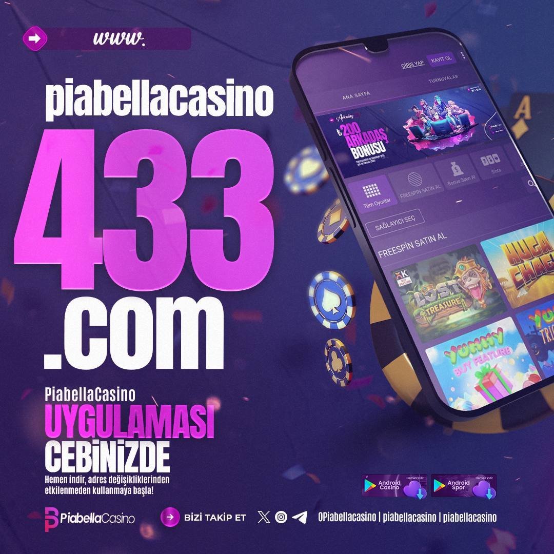 piabellaXResmi's tweet photo. ⚡️ Piabellacasinodan 200 Kişiye 100 Freebet !  ⚡️

➡️ Etkinliğe katılmak için yorum kısmına #piabellacasino tagi ile yorum yapmak zorunludur. 

👑 Yorum yaptıktan sonra form kısmına  ID numaranı bırakmayı unutma  ; https://t.co/8JMNchSKdS

◀️ Piabellacasino kazandırır ! https://t.co/Mqfye1pQQD