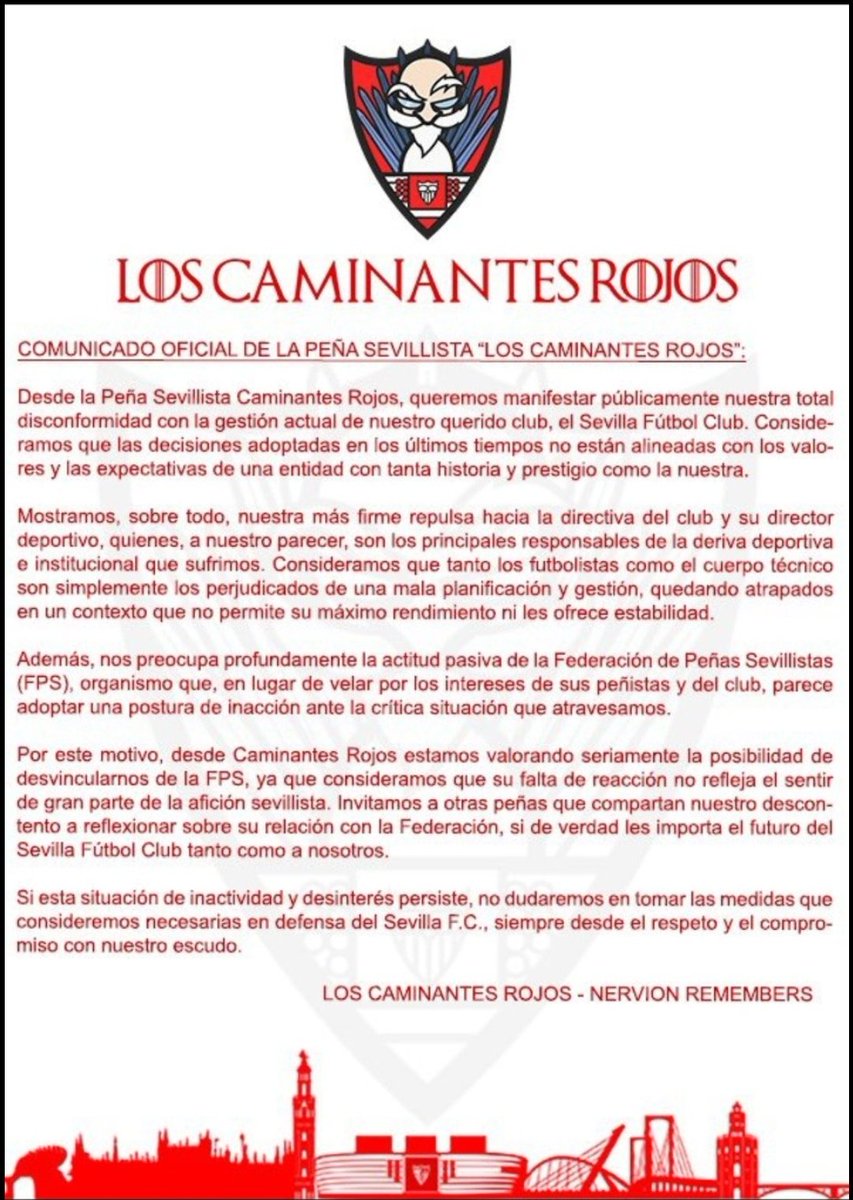 InfoSevillismo's tweet photo. Doy por iniciada la Revolución.
Sumese todo el que le duela el SFC https://t.co/NjhtBy0L9A