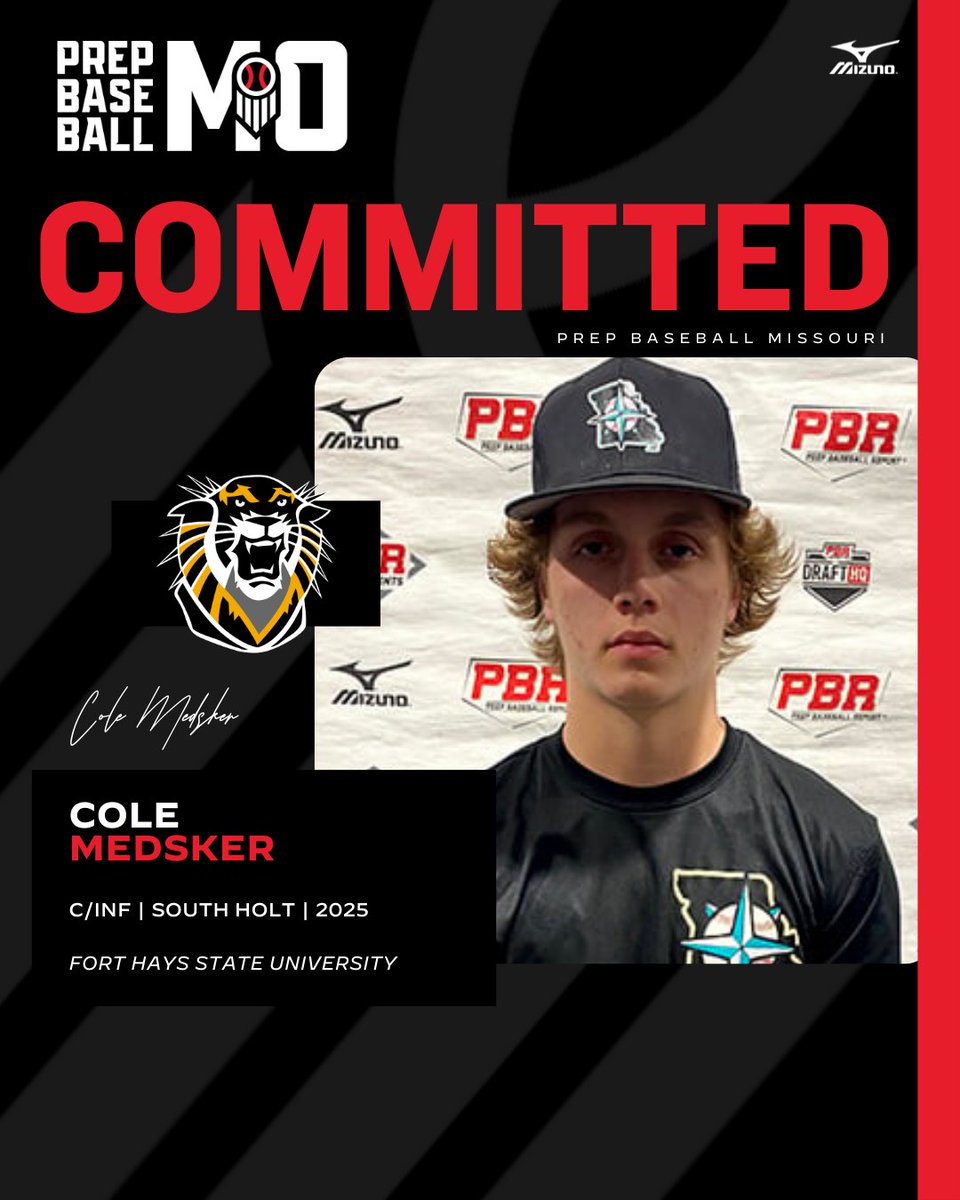 Prep Baseball Missouri (@prepbaseballmo) on Twitter photo C/INF Cole Medsker (South Holt, 2025) commits to Fort Hays State University
<a href="/ColeMedsker/">Cole Medsker</a> | <a href="/fhsubaseball/">FHSU Baseball</a>
👤: loom.ly/p9hCV6o C/INF Cole Medsker (South Holt, 2025) commits to Fort Hays State University
<a href="/ColeMedsker/">Cole Medsker</a> | <a href="/fhsubaseball/">FHSU Baseball</a>
👤: loom.ly/p9hCV6o