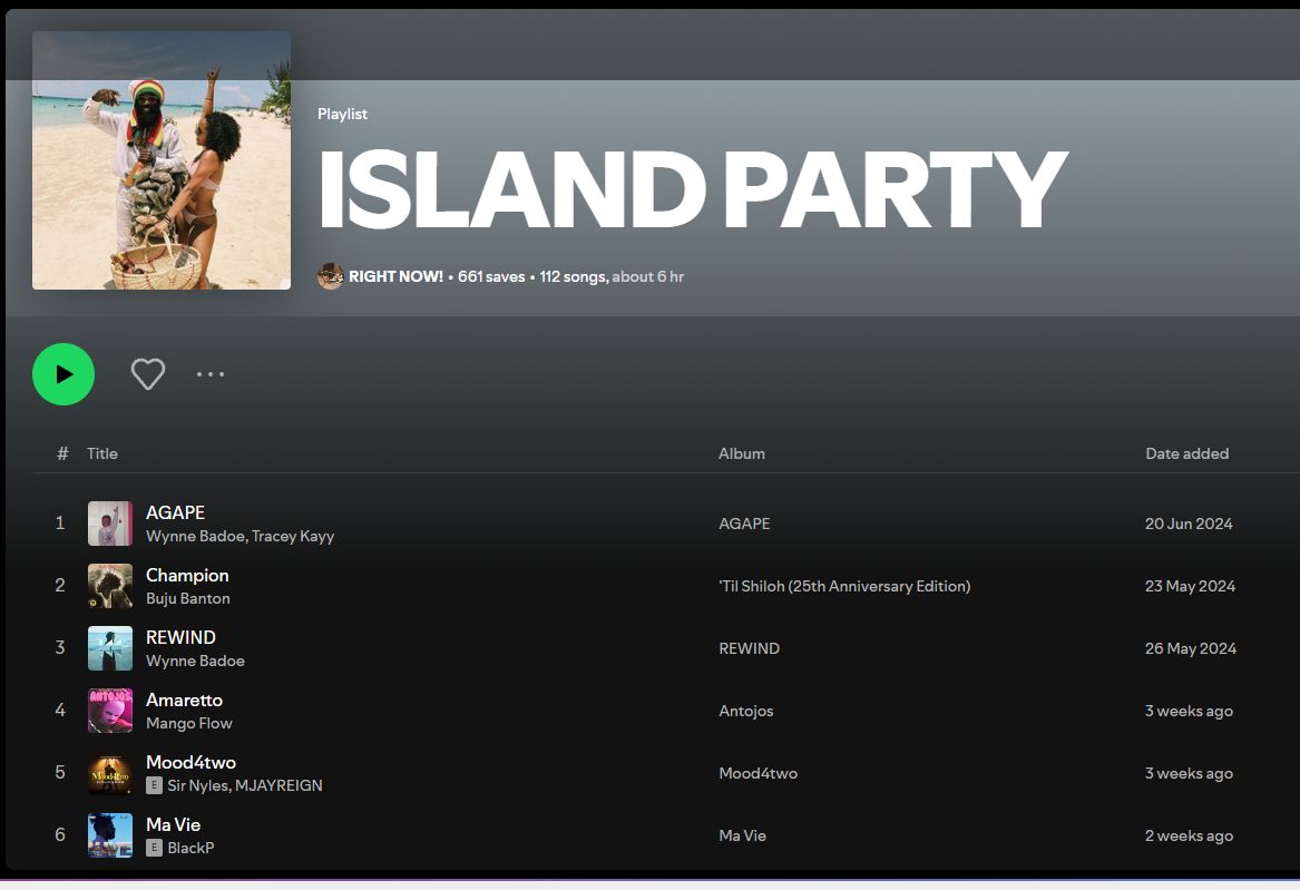chisengamusic's tweet image. My latest single has also been added to the Island Party Playlist on Sotify!! Check out here: open.spotify.com/playlist/1cliT…

#IslandParty #Playlist #NewMusic #Amapiano #Afrobeats #CHISENGA