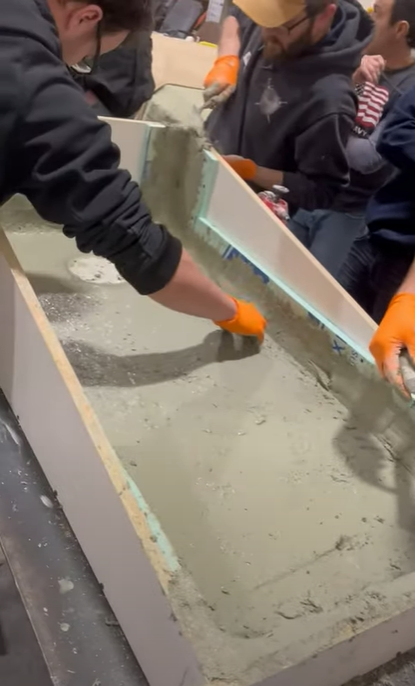 trinicllc's tweet photo. Making cornhole boards is easy with our GFRC premix. Our next scheduled class is set for October 10-11th in NY. To learn more about our classes, or sign-up, contact us at rich@trinic.us https://t.co/HK9MBNRbik https://t.co/8qekbnuTKj