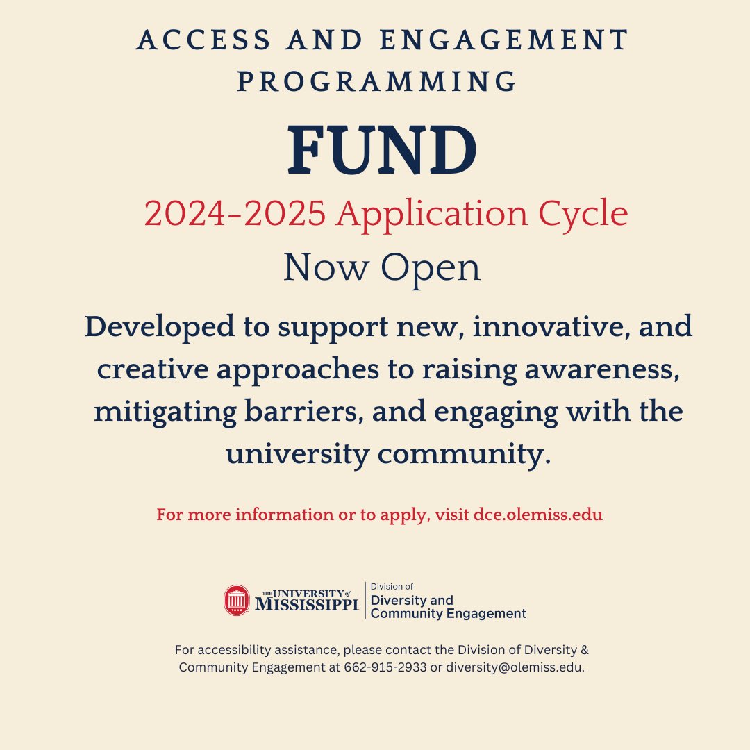 Access, Opportunity, & Community Engagement tweet media