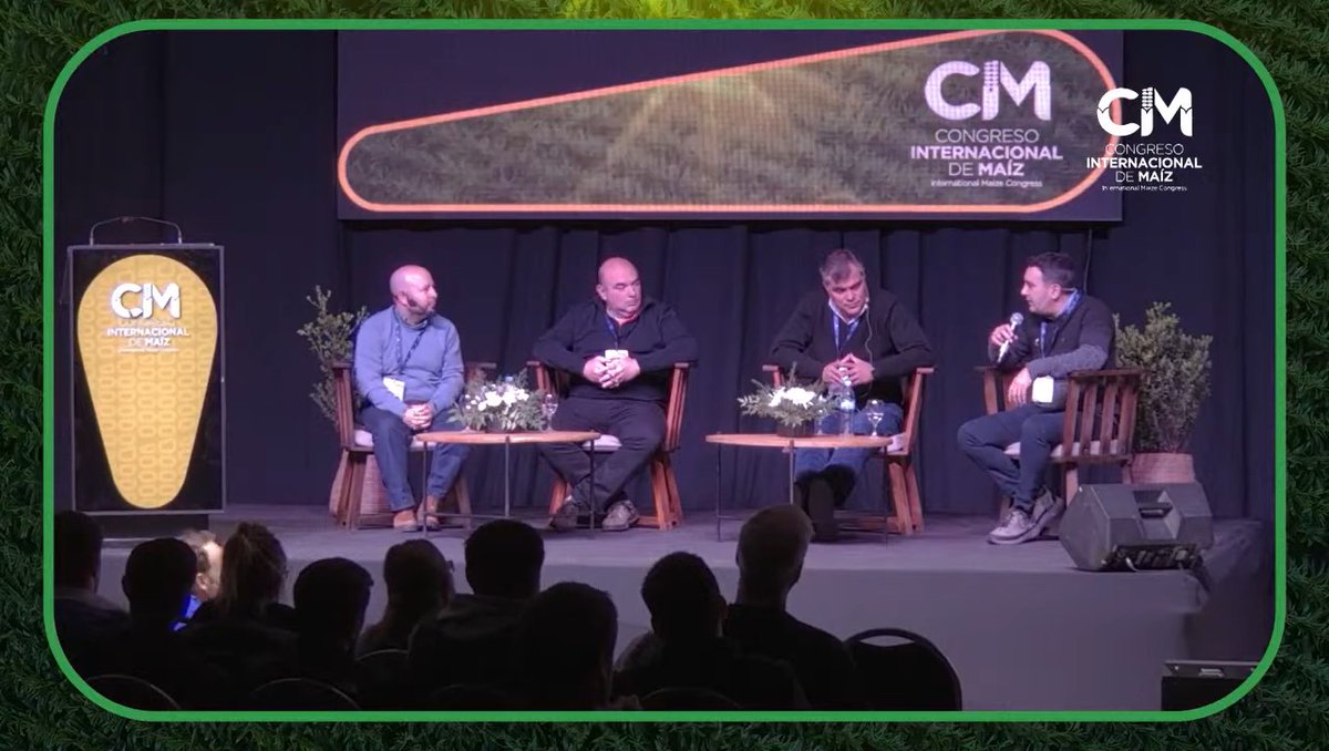¿Cuánto impactan las prácticas de manejo (nutrición, densidad, híbrido) en mitigar el complejo de achaparramiento? La semana pasada, diserté sobre esto en el Congreso Internacional del Maíz. Aquí el link de la charla (acortar.link/EI9Zyf) a partir de 1:05:00. Abro hilo 🧵
